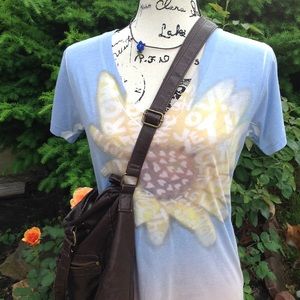 Cute Sunflower 🌻 Boho Short Shirt